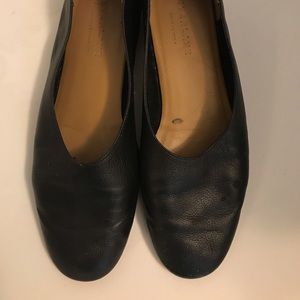 Made in Italy black Everlane ballet flats